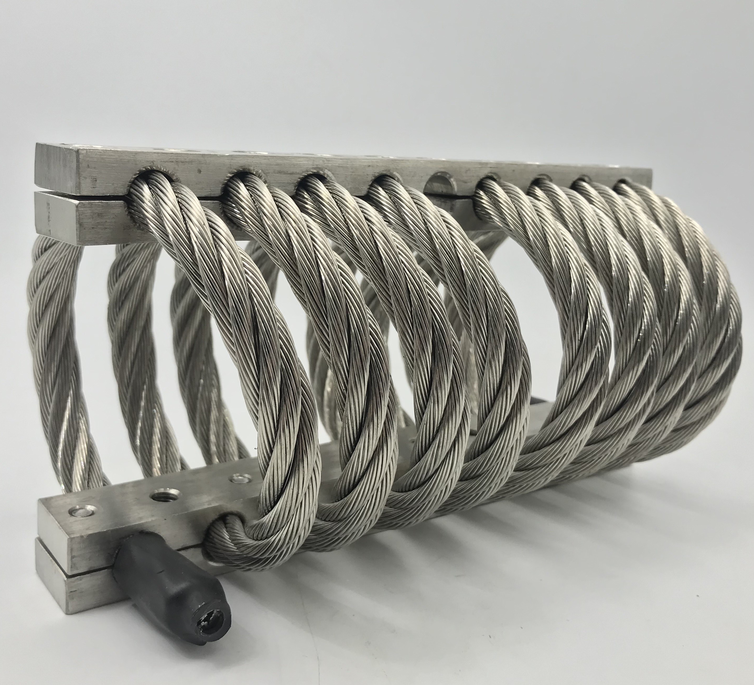 Aisladores industriales Iso9001 del acero inoxidable del amortiguador de choque del cable del motor