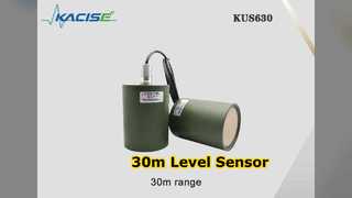 Sensor de nivel ultrasónico KUS630D 30 m resistente al agua