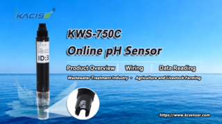 Descripción general, cableado y lectura de datos del sensor de nitrógeno PH en línea KWS-750C
