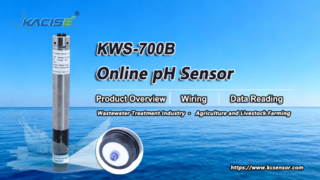 Descripción general, cableado y lectura de datos del sensor de nitrógeno PH en línea KWS-700B
