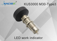 KUS3000 M30-Type3 transductor de nivel ultrasónico más pequeño con indicador y amplio rango