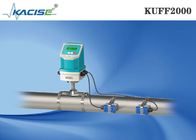 Abrazadera KUFF2000 en unidad principal ultrasónica del metro de flujo y sensor fijado en el tubo
