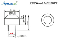 Sensor ultrasónico del transductor de KUTW-A1240H08TR con la función de doble uso impermeable