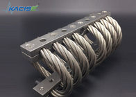 Apagadores de la vibración de la cuerda de alambre de acero inoxidable del control del choque para la maquinaria industrial