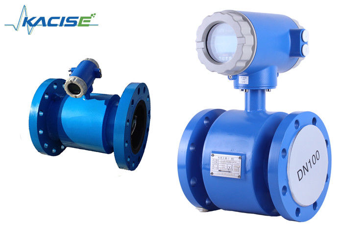 Medidor de flujo electromagnético inteligente con salida RS485 resistente al agua IP68 para medición de alta precisión