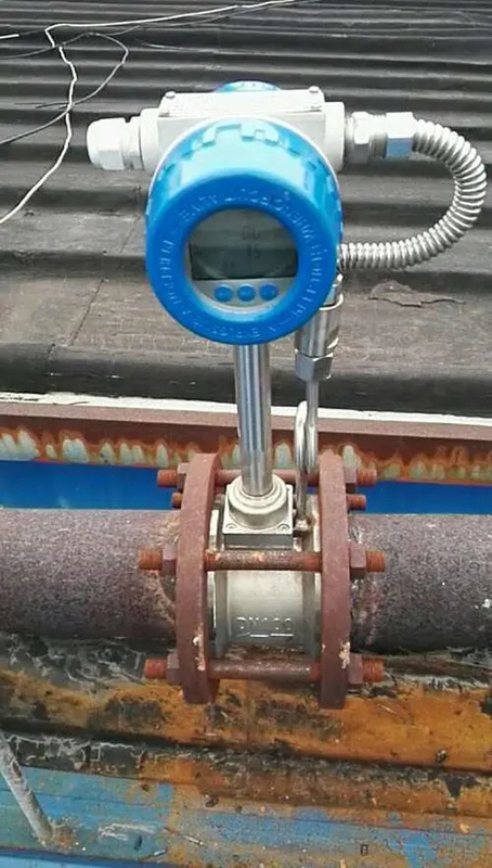 Tipo a prueba de ácido hidroclórico de la inserción del flujómetro magnético con la vávula de bola