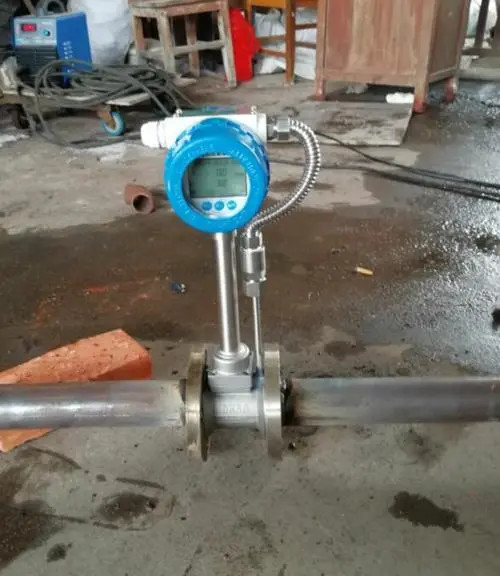 El tipo flujo electromágnetico de la inserción del OEM mide el flujómetro 220VAC del agua 4ma