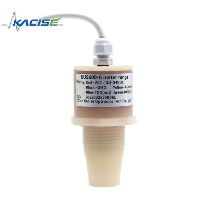Sensor de nivel ultrasónico de salida RS485 con 3.3V de baja potencia e IP68 a prueba de agua para piscina de residuos