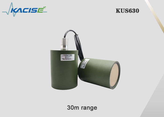 Sensor de nivel del tanque de agua ultrasónico KUS630D con rango de 30 m IP68 a prueba de agua y PVDF anticorrosor