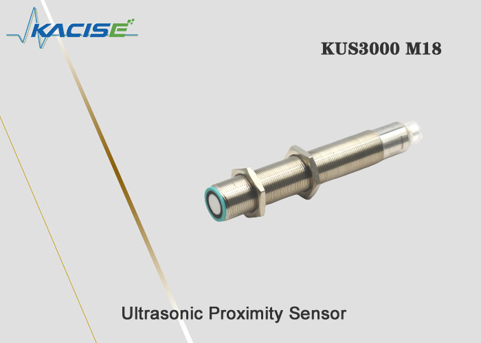KUS3000 M18 Sensor de proximidad ultrasónica de carcasa compacta de alta repetibilidad con clase de protección IP65