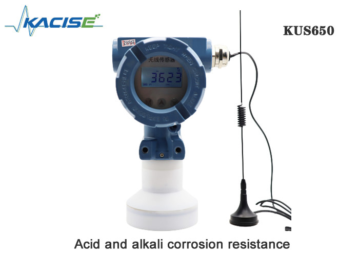 KUS650 sensor de nivel inalámbrico ultrasónico de distancia de resistencia a la corrosión y a los ácidos y álcalis iot con 4G/Lora/GPRS/NB