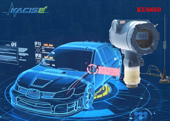 KUS650A Sensor de nivel ultrasónico inalámbrico de 3 m de alcance con protección IP68 y salida 4G/Lora/GPRS/NB para la medición del nivel del líquido