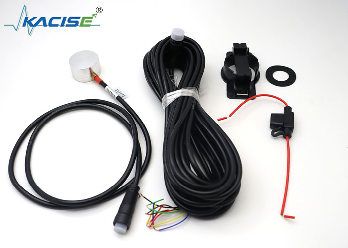 Dispositivo de seguimiento de sensor ultrasónico de combustible para camiones KUM2500A, alarma de coche con plataforma gps