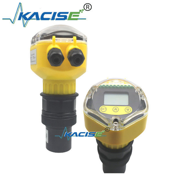 Sensor ultrasónico de alta precisión con fuente de alimentación de 12-30 VCC y rango de medición de 100 mm a 5000 mm
