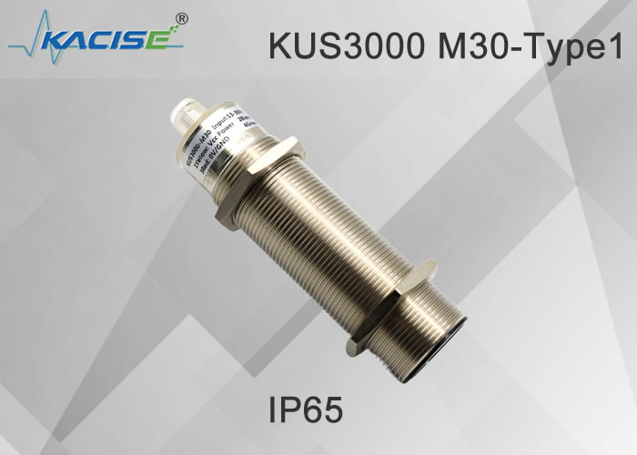 El más vendido KUS3000 M30-Type1 sensor de nivel ultrasónico inteligente de 2 metros para la industria con una precisión ≤1 %