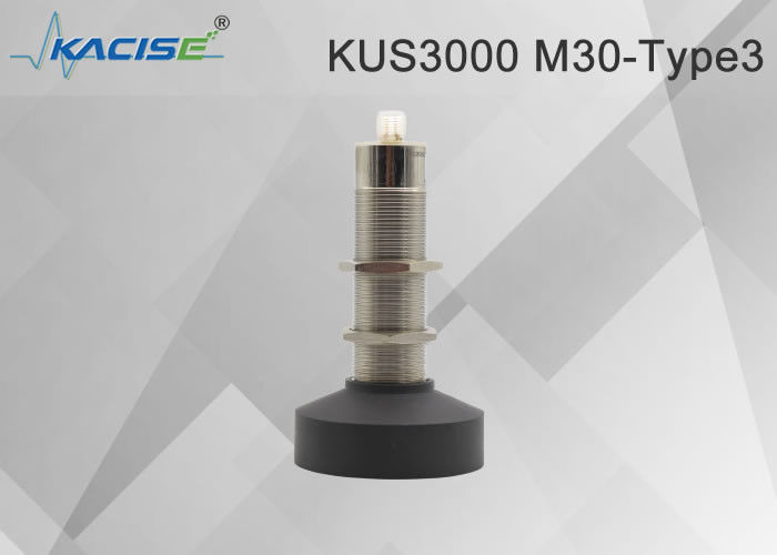 Transductor de nivel ultrasónico KUS3000 M30-Type3 con rango e indicador de 6 m