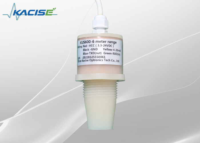Medición de nivel de baja potencia KUS600 y salida digital del sensor de nivel de agua ultrasónico líquido