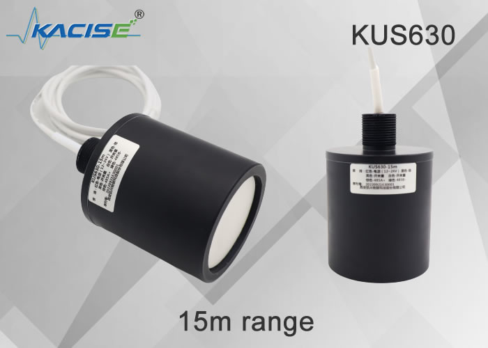 Sensor ultrasónico de nivel de tanque de agua de largo alcance resistente al agua y anticorrosión KUS630
