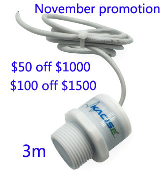 RS485 salida 3m sensor ultrasónico inteligente sensor de nivel de agua aguas residuales piscina PTFE 20khz controlador de nivel