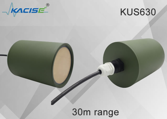 Sensor de nivel de líquido ultrasónico KUS630 material PVDF con sistema de aparcamiento con sensor de coche 24V
