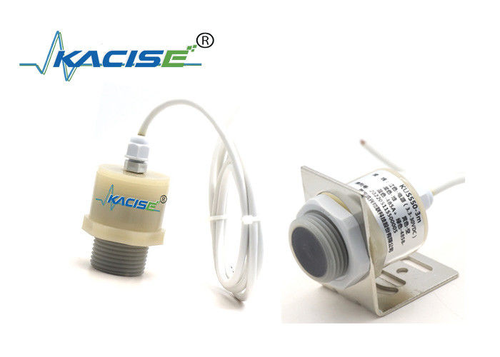 Sensor de nivel ultrasónico de 3 m de alcance con salida RS485 y carcasa de PTFE para entornos corrosivos