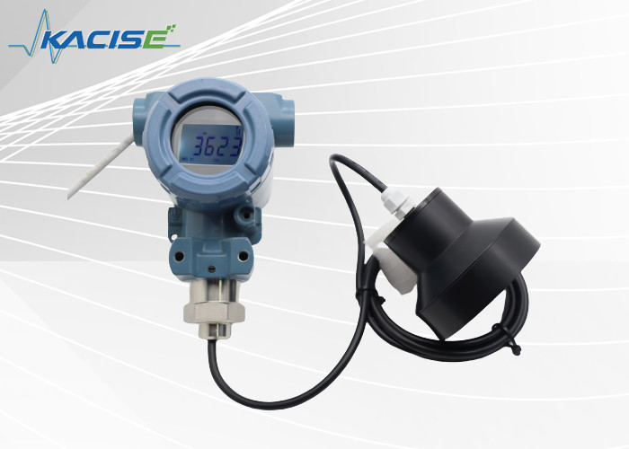 Medidor de nivel de tanque de agua con sensor de transductor ultrasónico tipo partido KUS640 con alarma
