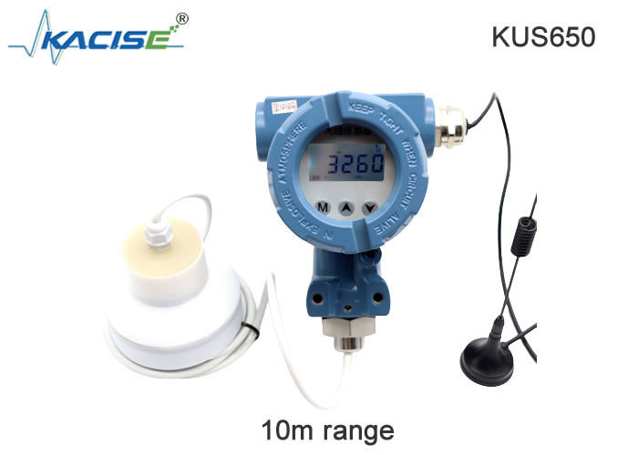 Sensor de nivel ultrasónico inalámbrico con rango de medición de 12 m 4G/Lora/GPRS/NB y protección IP68