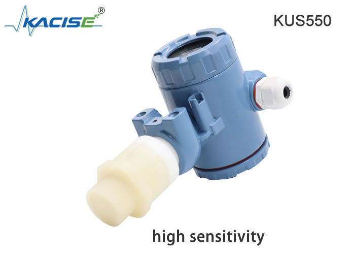 Sensor de nivel ultrasónico de la serie KUS550 con protección IP68 y material de cáscara PVDF de bajo consumo de energía