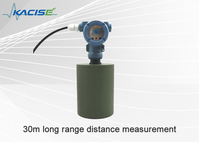 Sensor de nivel ultrasónico de la serie KUS640 con pantalla para Dstance de medición de Iot basado en medio
