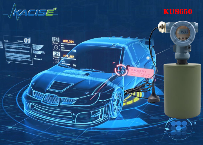 Sensor de nivel ultrasónico inalámbrico y de bajo consumo serie KUS650 con 4G/Lora/GPRS/NB