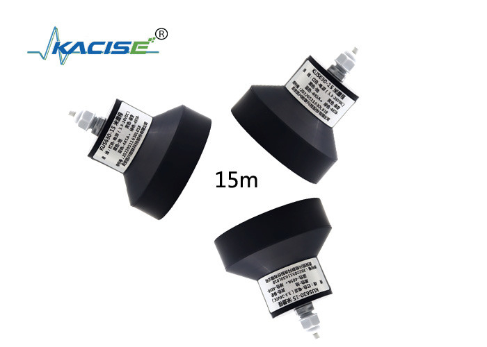 PTFE/PVC de rango de 15m de salida RS485 o sensor de nivel de agua ultrasónico inalámbrico de 0~5V