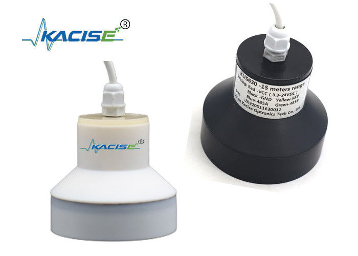 Sensor de transductor ultrasónico de rango de 10 metros con salida RS485 y protección IP65 para medición de distancia