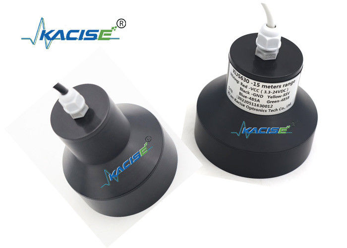Sensor de transductor ultrasónico de rango de 10 m con salida RS485 y protección IP65 para la detección del nivel de líquido sin contacto