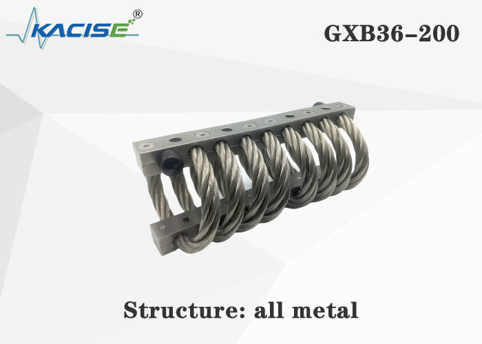 GXB36-200 aislador de cuerda de alambre helicoidal antichoque con absorción de energía y material SS304 para aislamiento de vibraciones