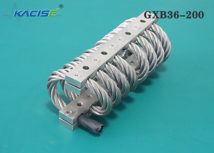GXB36-200 aislador de cuerda de alambre helicoidal antichoque con absorción de energía y material SS304 para aislamiento de vibraciones