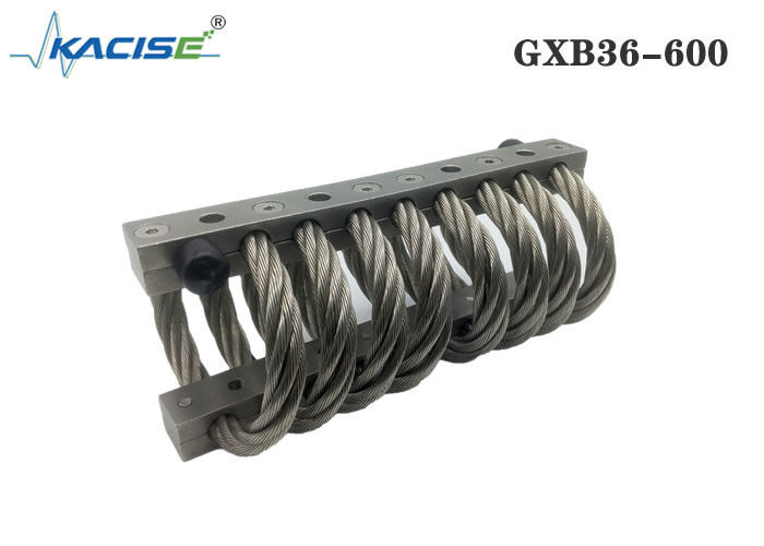 GXB36-600 aislador helicoidal con material SS304 con frecuencia de resonancia de 5-10 Hz y carga estática vertical de 1277 kg para equipos frágiles