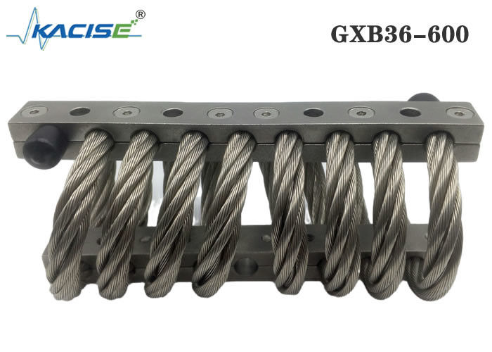 GXB36-600 aislador helicoidal con material SS304 con frecuencia de resonancia de 5-10 Hz y carga estática vertical de 1277 kg para equipos frágiles
