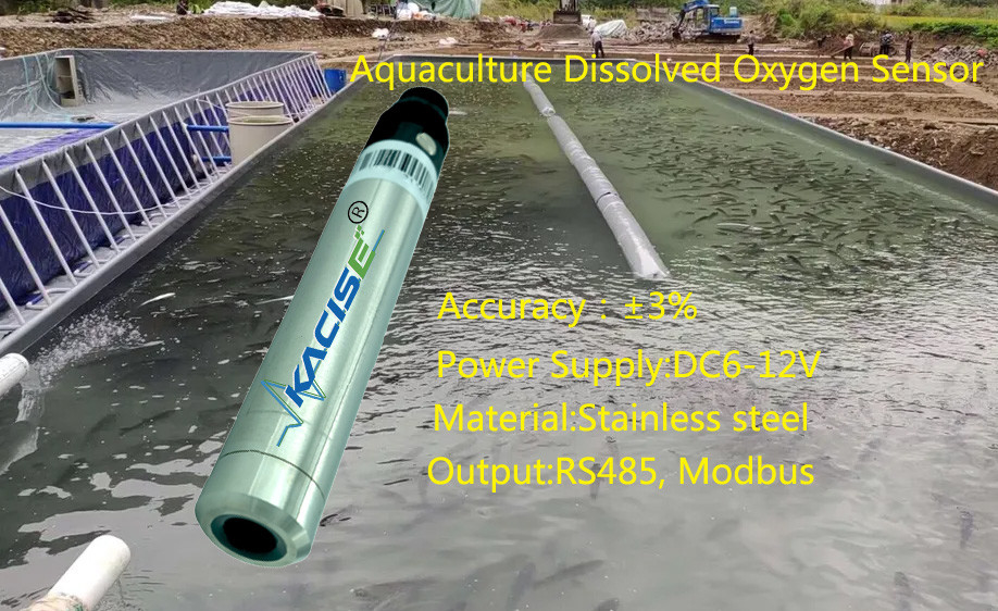 Sensor de oxígeno disuelto Digital barato RS485, electrodo de libra de pescado, Sensor óptico de oxígeno disuelto