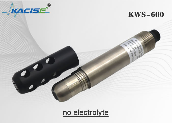 Sensor de oxígeno disuelto de fluorescencia en línea KWS-600 sin membrana sin electrolito RS485 Modbus de salida e IP68 resistente al agua