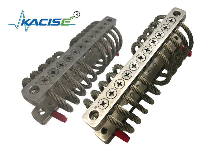 Aislador de cuerda de alambre de acero inoxidable anti-choque con frecuencia natural de 7Hz-15Hz para aplicaciones industriales y marinas