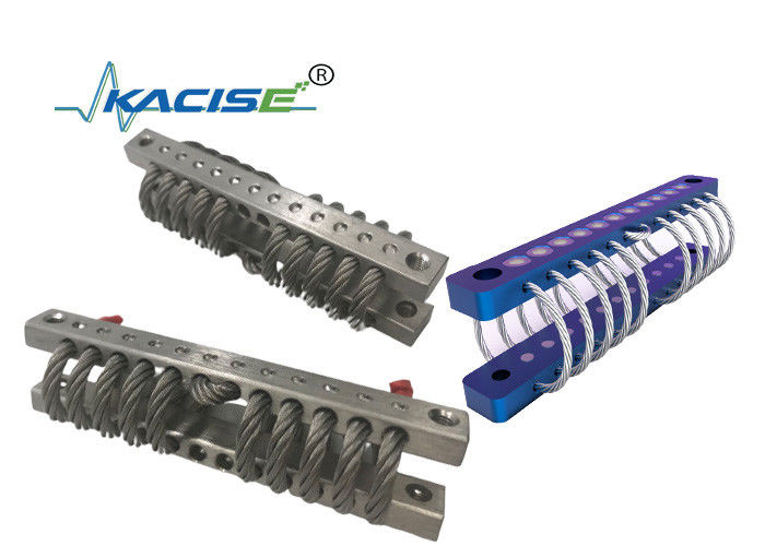 Aislador helicoidal de cuerda de alambre de acero inoxidable con frecuencia de 7Hz-15Hz para el control de golpes y vibraciones