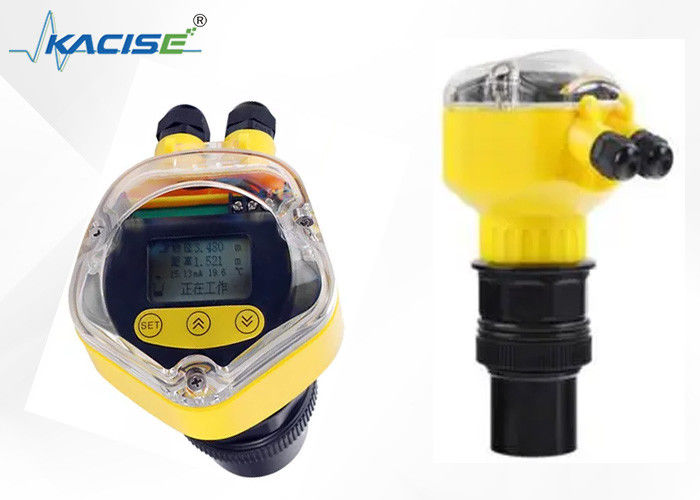 Sensor de nivel ultrasónico de rango de 10 m con salida de 4-20 mA para controlar automáticamente el medidor de nivel de agua