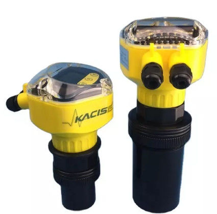 Sensor de nivel ultrasónico de rango de 10 m con salida de 4-20 mA para controlar automáticamente el medidor de nivel de agua