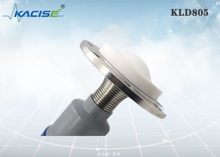 Transmisor de nivel de radar KLD805 de 80 GHz para líquido corrosivo fuerte con precisión de ±1 mm y tecnología FMCW