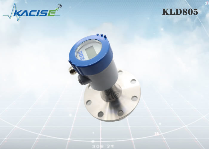 Transmisor de nivel de radar KLD805 de 80 GHz para líquido corrosivo fuerte con precisión de ±1 mm y tecnología FMCW