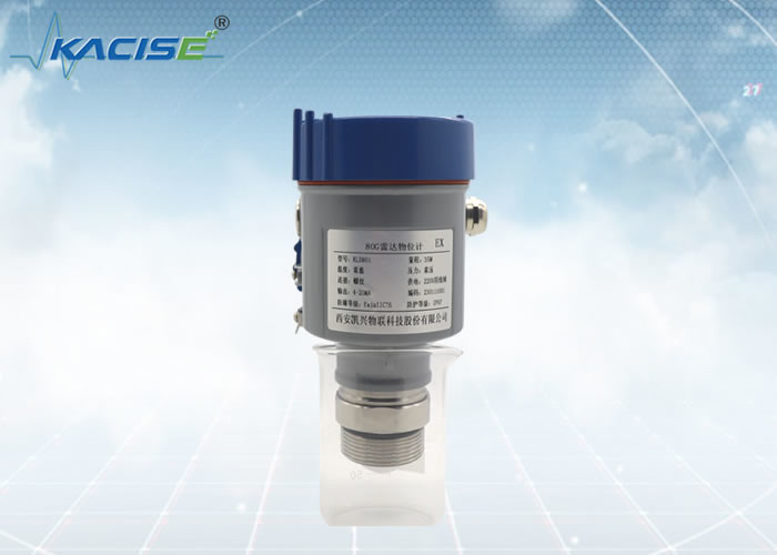 Sensor de radar del nivel del agua de la instalación KLD801 del hilo del NPT para el líquido no corrosivo
