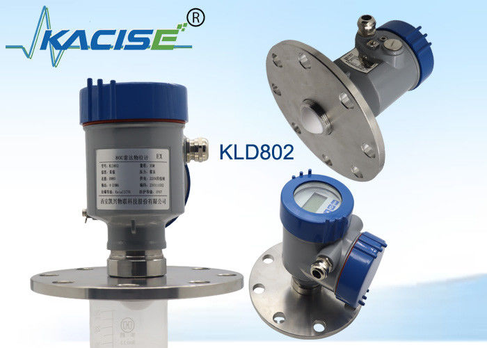 Sensor de nivel de radar FMCW sin contacto de 80 GHz con precisión de 1 mm y protección IP67 para tanques de almacenamiento de lodo
