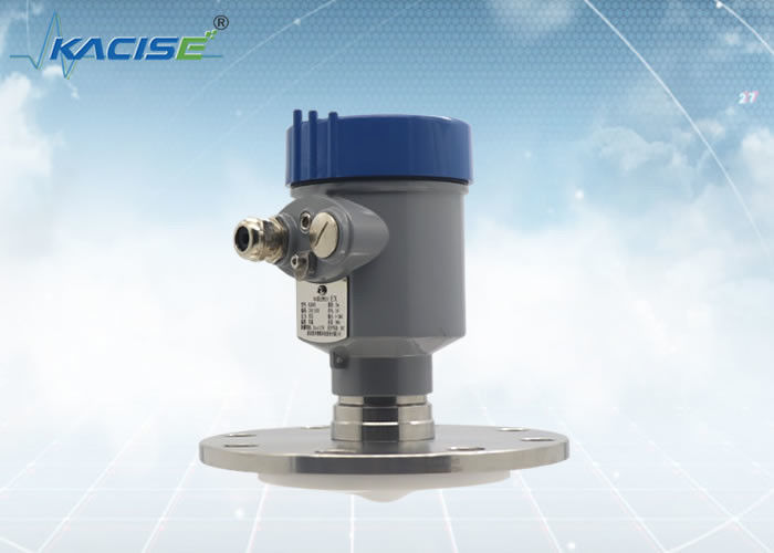 Transmisor de nivel de radar 80GHz FMCW anticorrosivo con salida de 4-20mA para el tanque de agua de aceite de combustible diesel