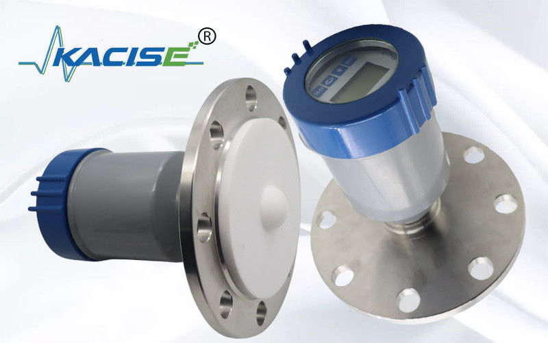 Transmisor de nivel por radar Kacise de 80 GHz con salida Modbus RS485 para medición de nivel de rango de 100 m