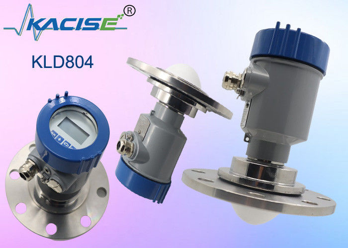 Kacise OEM 80GHz Sensor de nivel de radar Medidor de nivel de radar FMCW de rango de 100 m con protección IP67 y pantalla
